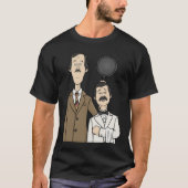 Fawlty Towers - Basil en Manuel Classic T-Shirt (Voorkant)