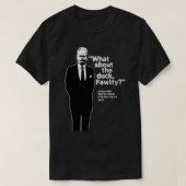 Fawlty Towers Wat met de eend T-shirt (Design voorkant)