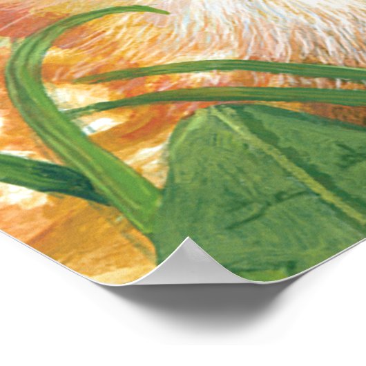 Fawn and Squirrel Poster (Hoek)