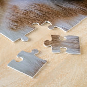 Fawn and White Holland Lop Bunny Rabbit Legpuzzel (Zijkant)