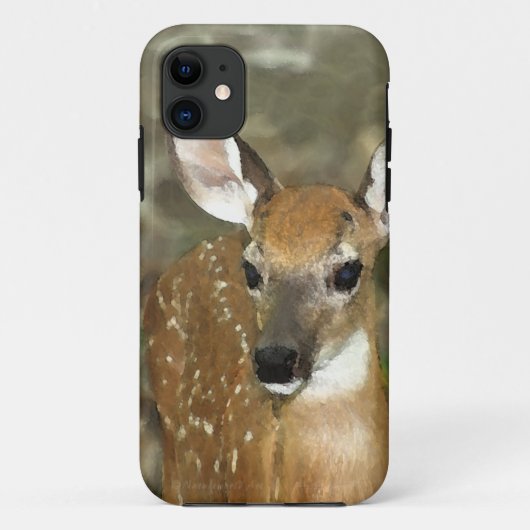 Fawn Art iPhone5 Hoesje (Achterkant)