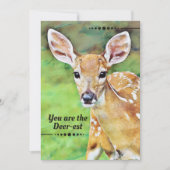 Fawn Baby Deer Beste pun (Voorkant)