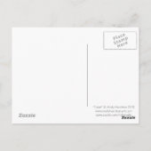 Fawn Baby Deer Wildlife Waterverf Painting Briefkaart (Achterkant)