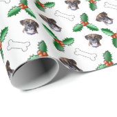 Fawn Boxer Dog Wrapping Paper Cadeaupapier (Rol Hoek)