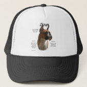 Fawn Boxer Geschiedenis Trucker Pet (Voorkant)