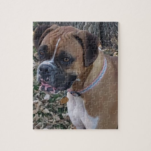 Fawn Boxer Puppy Puzzle - Boxer Dog Puzzles Legpuzzel (Verticaal)