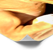 Fawn boxer puppy sit poster (Hoek)