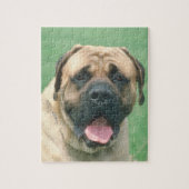 Fawn Bullmastiff Dog Puzzle Legpuzzel (Verticaal)