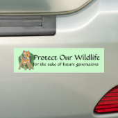 Fawn-Bumpersticker Bumpersticker (Op auto)