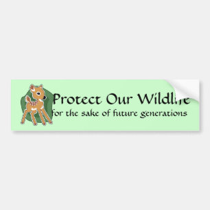 Fawn-Bumpersticker Bumpersticker