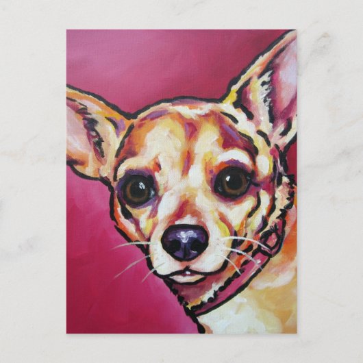 Fawn Chihuahua 2 Briefkaart (Voorkant)