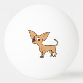 Fawn Chihuahua Pingpongbal (Voorkant)