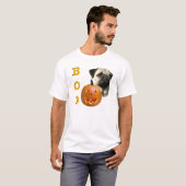 Fawn Coated Pug Boo T-shirt (Voorkant volledig)
