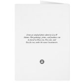 Fawn Deer Natuur Wildlife Christelijke Creationart (Achterkant)