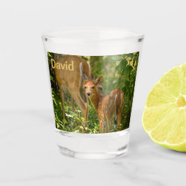 "Fawn" Drink Shot Glass Shot Glas