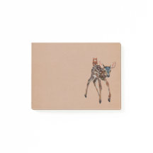 FAWN en AMBER OWL Post it Note