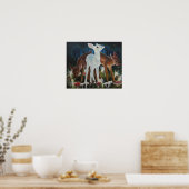 Fawn Faery Ring, Faery Portal Canvas Print (Keuken)