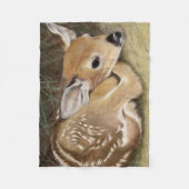 Fawn Fleece Deken (Voorkant)