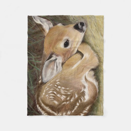 Fawn Fleece Deken (Voorkant)