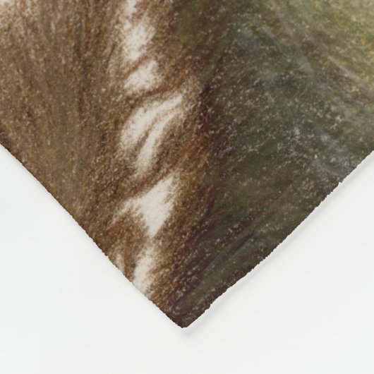 Fawn Fleece Deken (Hoek)