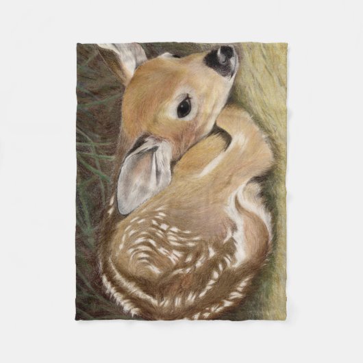 Fawn Fleece Deken (Voorkant)