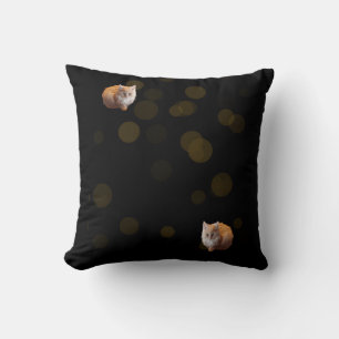 Fawn Fluffy Kittens, Cushion Kussen