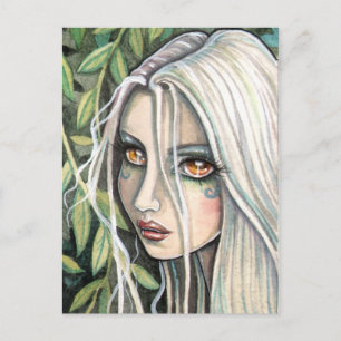 Fawn Forest Imp Fairy beroemd gemaakt door Molly H Briefkaart