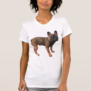 Fawn Frans Bulldog T-shirt