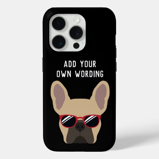 Fawn Franse Bulldog telefoonhoesje Case-Mate iPhone Case (Achterkant)