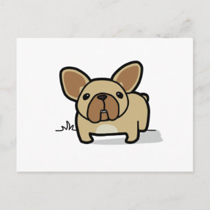 Fawn Frenchie Briefkaart