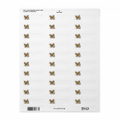 Fawn Frenchie Etiket (Full Sheet)