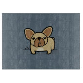 Fawn Frenchie Snijplank (Voorkant)