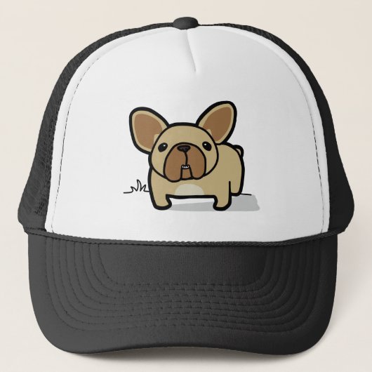 Fawn Frenchie Trucker Pet (Voorkant)