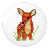 Fawn Keramische Knop (Voorkant)