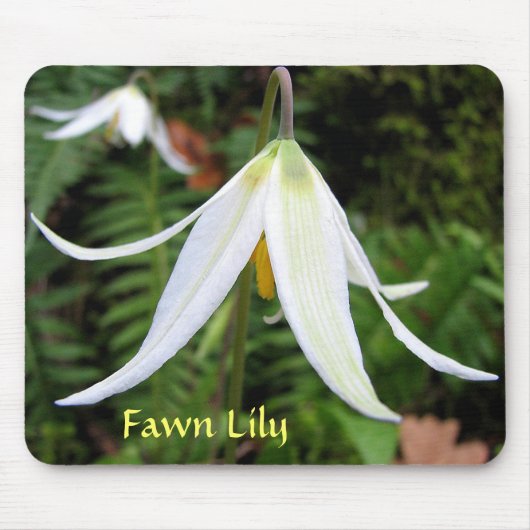 Fawn Lily Mousepad Muismat (Voorkant)