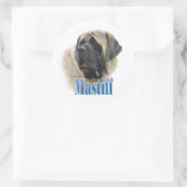 Fawn Mastiff Naam - Sticker (Tas)
