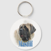 Fawn Mastiff Name Sleutelhanger (Voorkant)