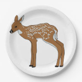 Fawn Papieren Bordje (Voorkant)