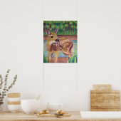 Fawn Poster (Keuken)