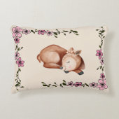 Fawn Print Pillow - Perfect Match for the Blanket Accent Kussen (Voorkant)