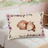 Fawn Print Pillow - Perfect Match for the Blanket Accent Kussen