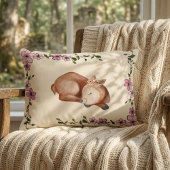 Fawn Print Pillow - Perfect Match for the Blanket Accent Kussen