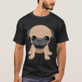 Fawn Pug Apparel T-shirt (Voorkant)