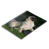 Fawn Pug Puppy Notitieboek (Linkerzijde)