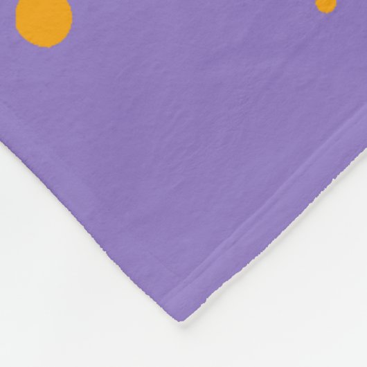 Fawn Pug Unicorn Fleece Deken (Hoek)