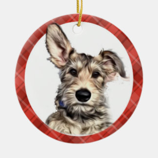 Fawn Puppy Ornament met cadeautas