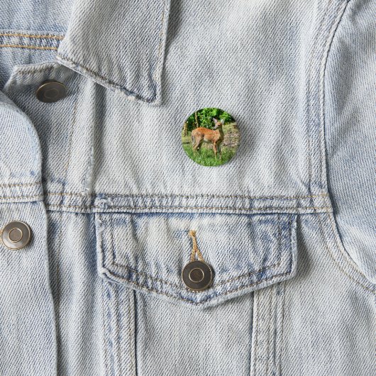 Fawn Ronde Button 3,2 Cm (In situ)