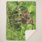 FAWN SHERPA DEKEN (Voorkant)