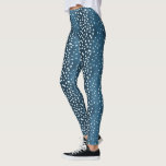 Fawn Spots Baby Deer Patterned Costume Leggings<br><div class="desc">Deze leggings zijn de perfecte aanvulling op uw hertenthema Halloween kostuum. Met vlekken als een baby hert werken deze navy- en blauwe leggings ook als een niet-traditionele dierenprint om met je herfst kleding en knusse laarzen te draag.</div>