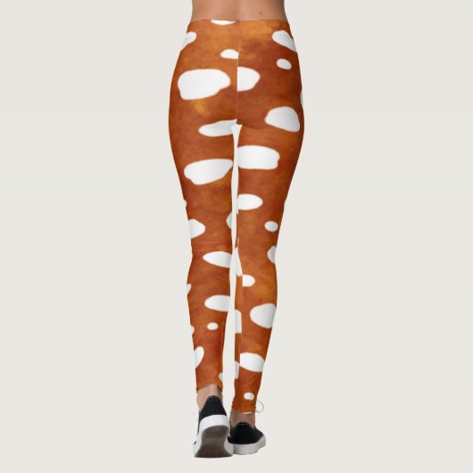 Fawn Spots Baby Deer Patterned Leggings (Achterkant)